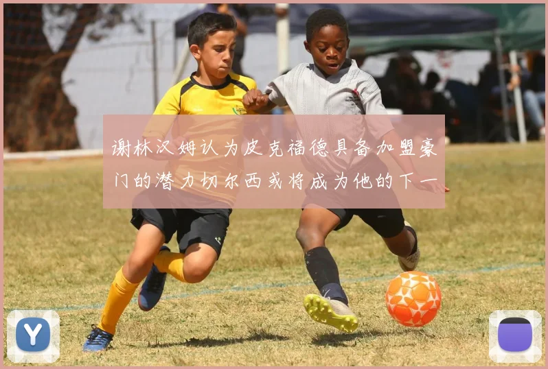 谢林汉姆认为皮克福德具备加盟豪门的潜力切尔西或将成为他的下一个选择
